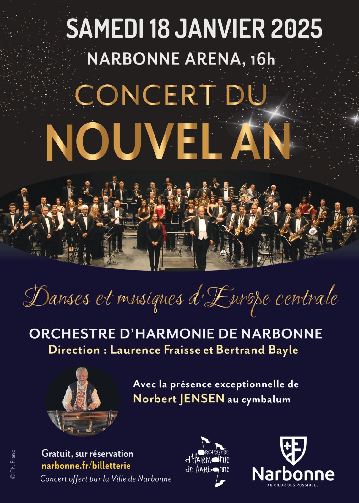 Orchestre Nabonne - CONCERT DU NOUVEL AN