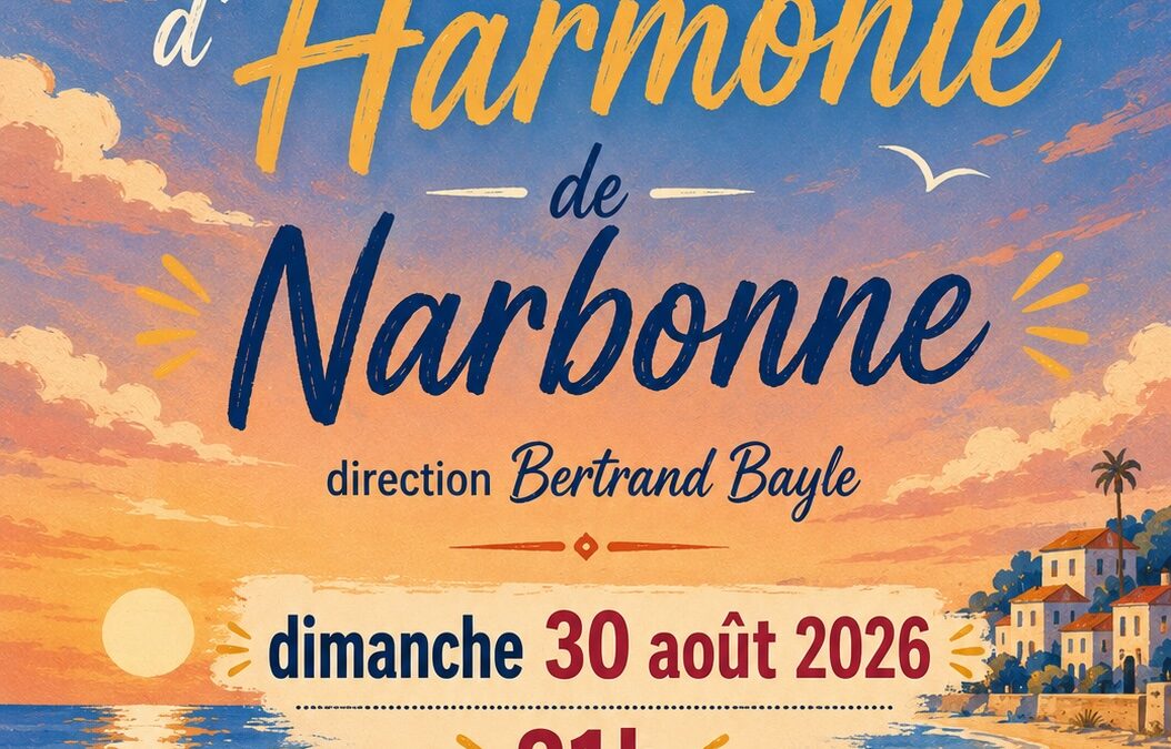 CONCERT DE CLÔTURE DE LA SAISON D’ÉTÉ